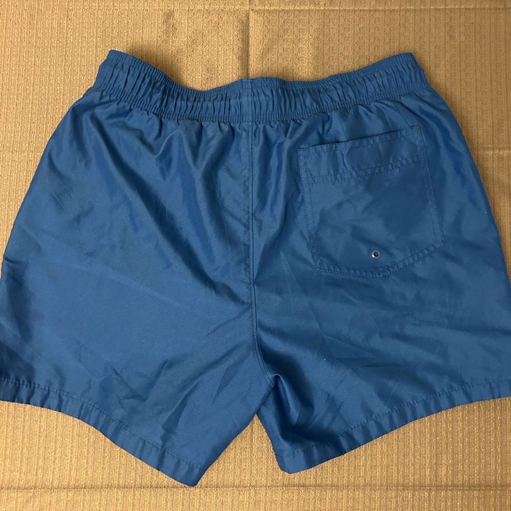 Hollister . Mens blue medium swim trunks